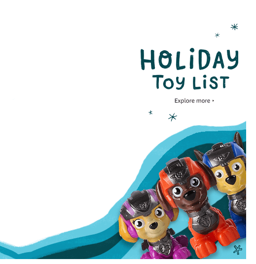 Holiday Toy List - Shop now